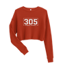 Women's Branded 305 Sports Apparel Cropped Sweater