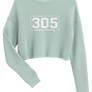 Women's Branded 305 Sports Apparel Cropped Sweater