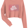 Women's 305 Sports Flag Cropped Sweater
