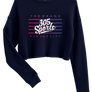 Women's 305 Sports Flag Cropped Sweater