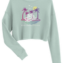 Women's Life is a Beach Cropped Sweater