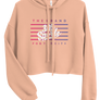 Women's 305 Sports Flag Cropped Hoodie