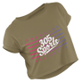 Women's 305 Sports Flag Cropped Tee