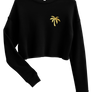 Women's Golden Tree of Life Cropped Sweater