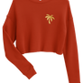 Women's Golden Tree of Life Cropped Sweater