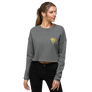Women's Golden Tree of Life Cropped Sweater