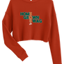 Women's Home Grown Swag Cropped Sweater
