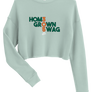 Women's Home Grown Swag Cropped Sweater