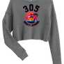 Women's Neon Tropical 305 Sports Apparel Cropped Sweater