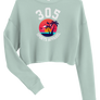Women's Tropical 305 Sports Apparel Cropped Sweater