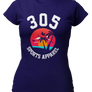 Women's Tropical 305 Sports Apparel Short Sleeve