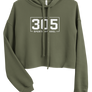 Women's Branded 305 Sports Apparel Cropped Hoodie