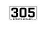 Branded 305 Sports Apparel Stickers