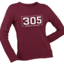 Women's Branded 305 Sports Apparel Long Sleeve