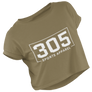 Women's Branded 305 Sports Apparel Cropped Tee