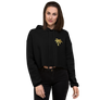 Women's Golden Tree of Life Cropped Hoodie