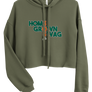 Women's Home Grown Swag Cropped Hoodie