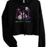 Women's Life is a Beach Cropped Hoodie