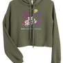 Women's Life is a Beach Cropped Hoodie