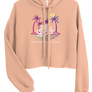 Women's Life is a Beach Cropped Hoodie