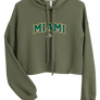 Women's Miami Cropped Hoodie