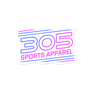 Neon 305 Sports Apparel Stickers