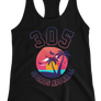 Women's Neon Tropical 305 Sports Apparel Tank Top