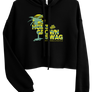 Women's New Home Grown Swag Cropped Hoodie