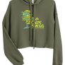 Women's New Home Grown Swag Cropped Hoodie