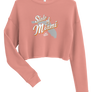 Women's State of Miami Cropped Sweater