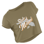 Women's State of Miami Cropped Tee