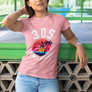 Women's Tropical 305 Sports Apparel Short Sleeve