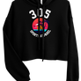 Women's Tropical 305 Sports Apparel Cropped Hoodie