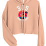 Women's Tropical 305 Sports Apparel Cropped Hoodie
