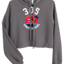 Women's Tropical 305 Sports Apparel Cropped Hoodie