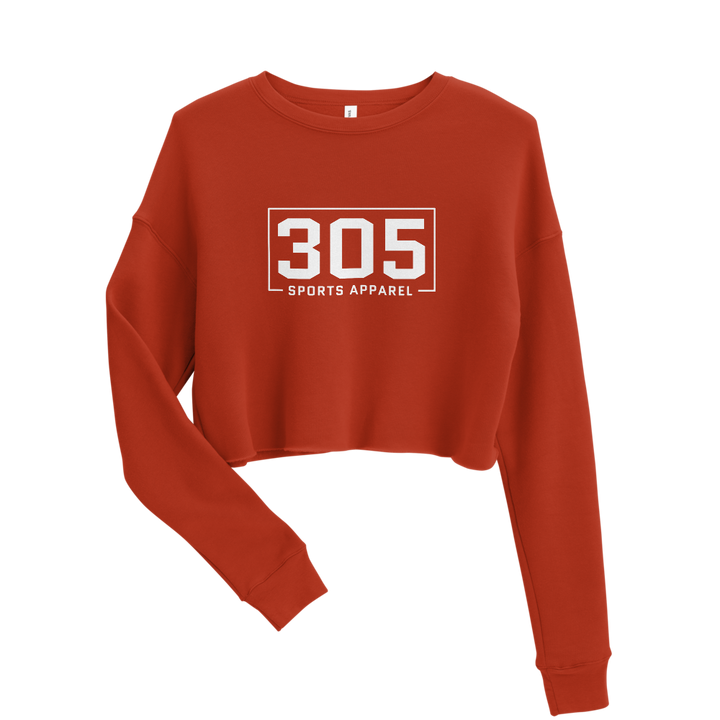 Women's Branded 305 Sports Apparel Cropped Sweater