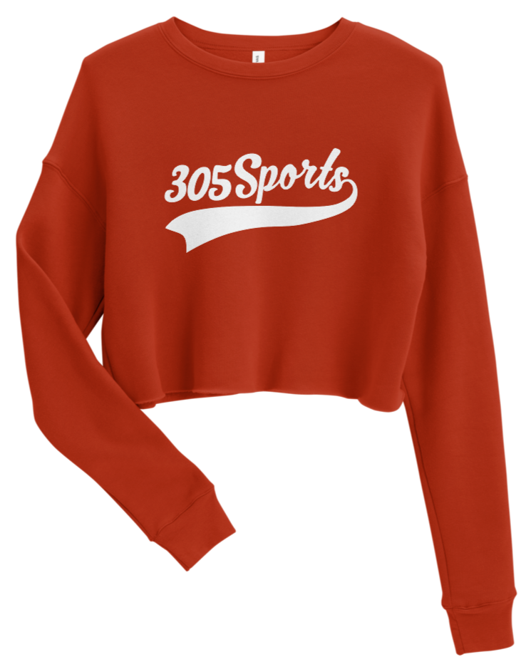 Women's 305 Sports Cropped Sweater