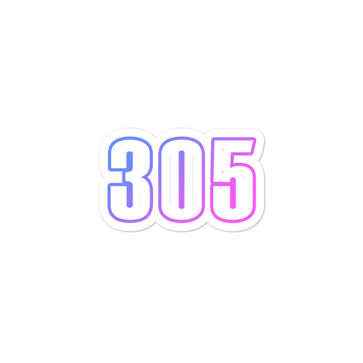 Neon 305 Stickers