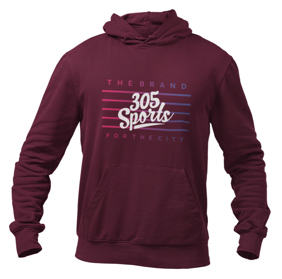 305 Sports Flag Hoodie