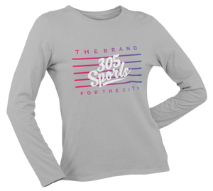 Women's 305 Sports Flag Long Sleeve