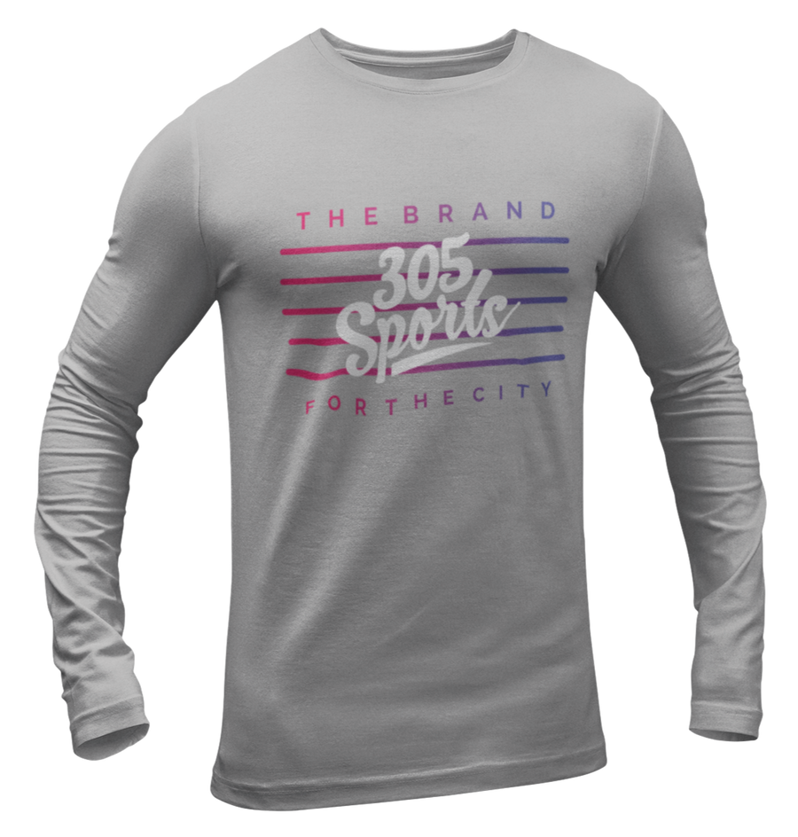 Men's 305 Sports Flag Long Sleeve