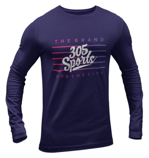 Men's 305 Sports Flag Long Sleeve