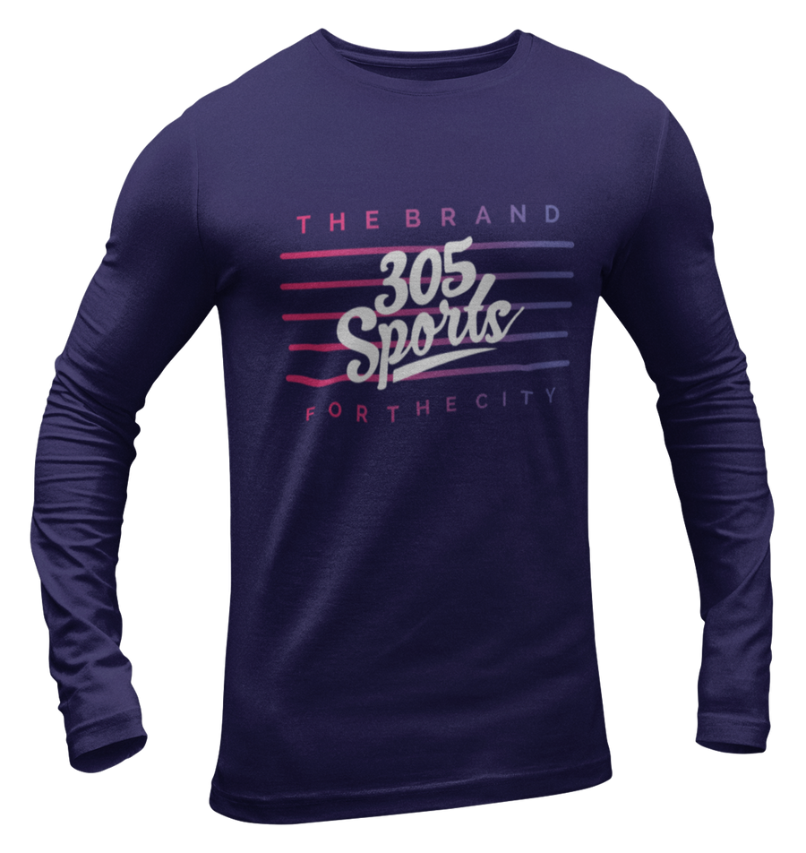 Men's 305 Sports Flag Long Sleeve