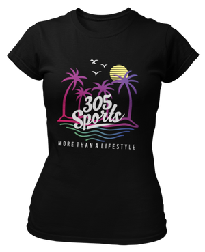 Women's Life is a Beach Short Sleeve