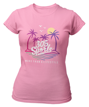 Women's Life is a Beach Short Sleeve