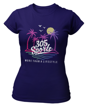 Women's Life is a Beach Short Sleeve