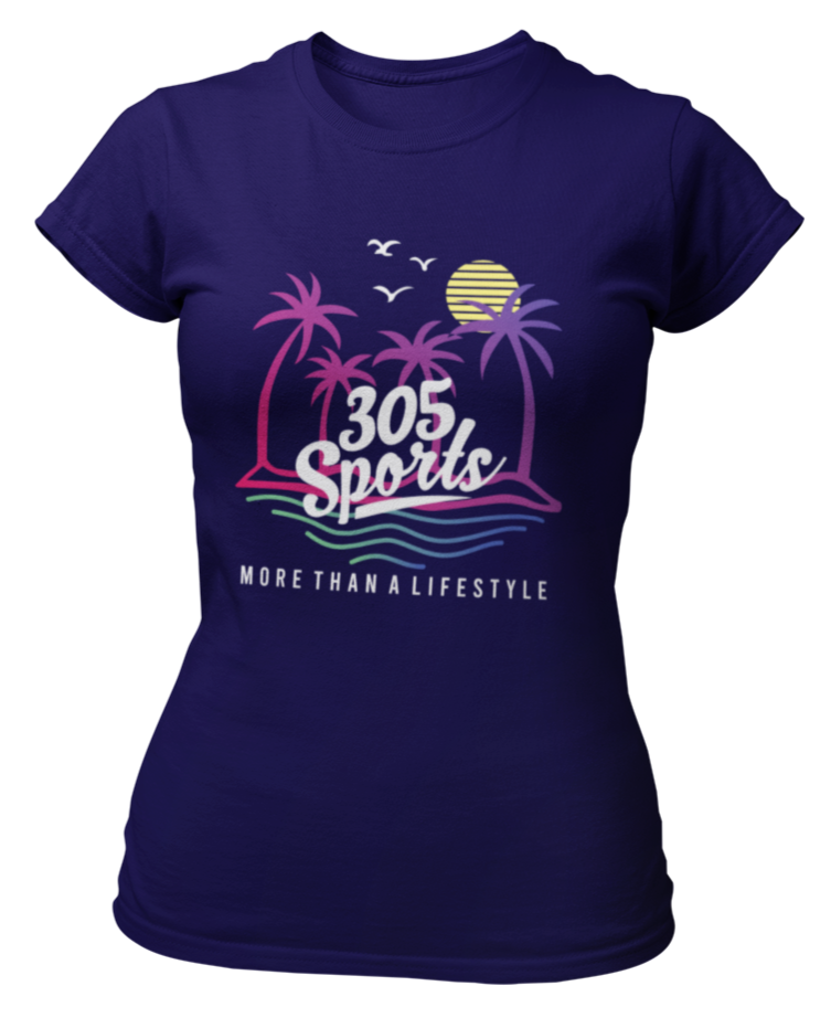 Women's Life is a Beach Short Sleeve