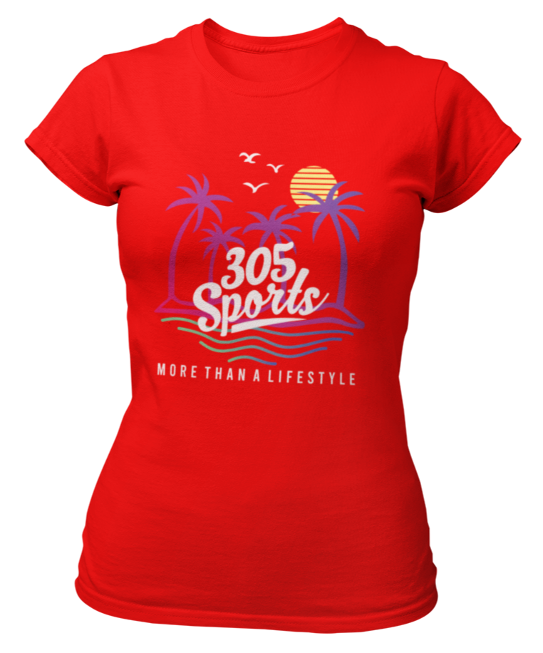 Women's Life is a Beach Short Sleeve