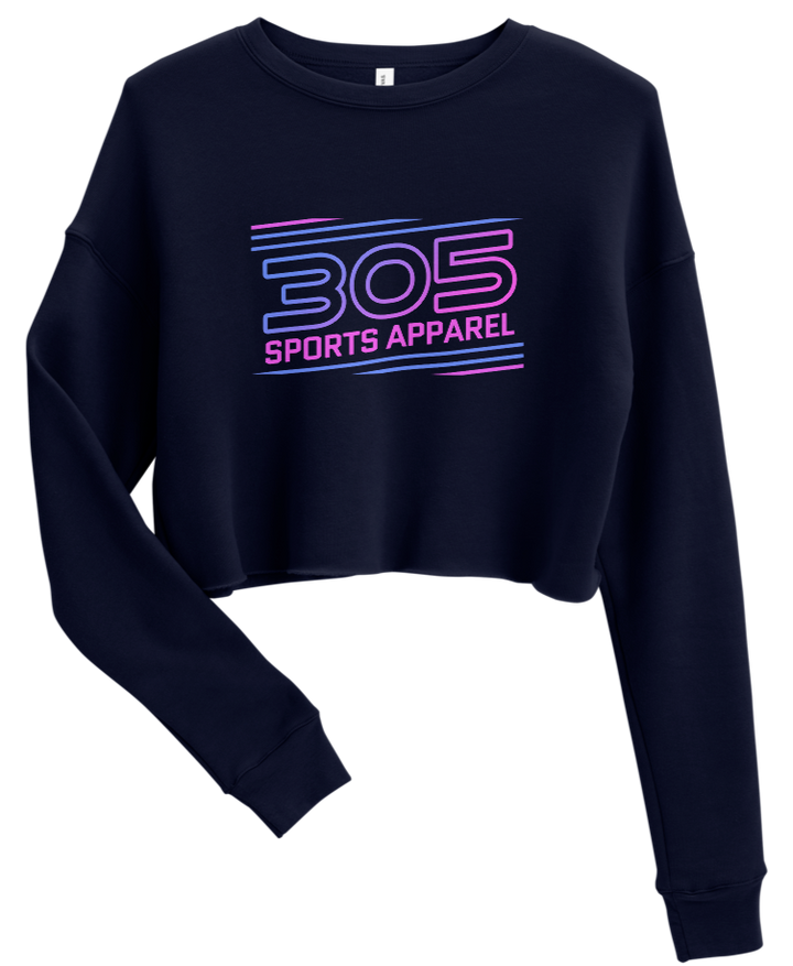Women's Neon 305 Sports Apparel Cropped Sweater
