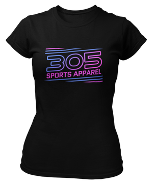 Women's Neon 305 Sports Apparel Short Sleeve